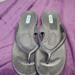 Oka-B Black Women's Sandals sz Medium